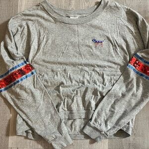 Med Victoria’s Secret PINK American Flag shirt